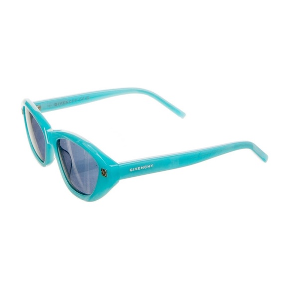 GIVENCHY GV40038I WOMENS CATEYE SUNGLASSES BLUE NWT - Picture 1 of 16